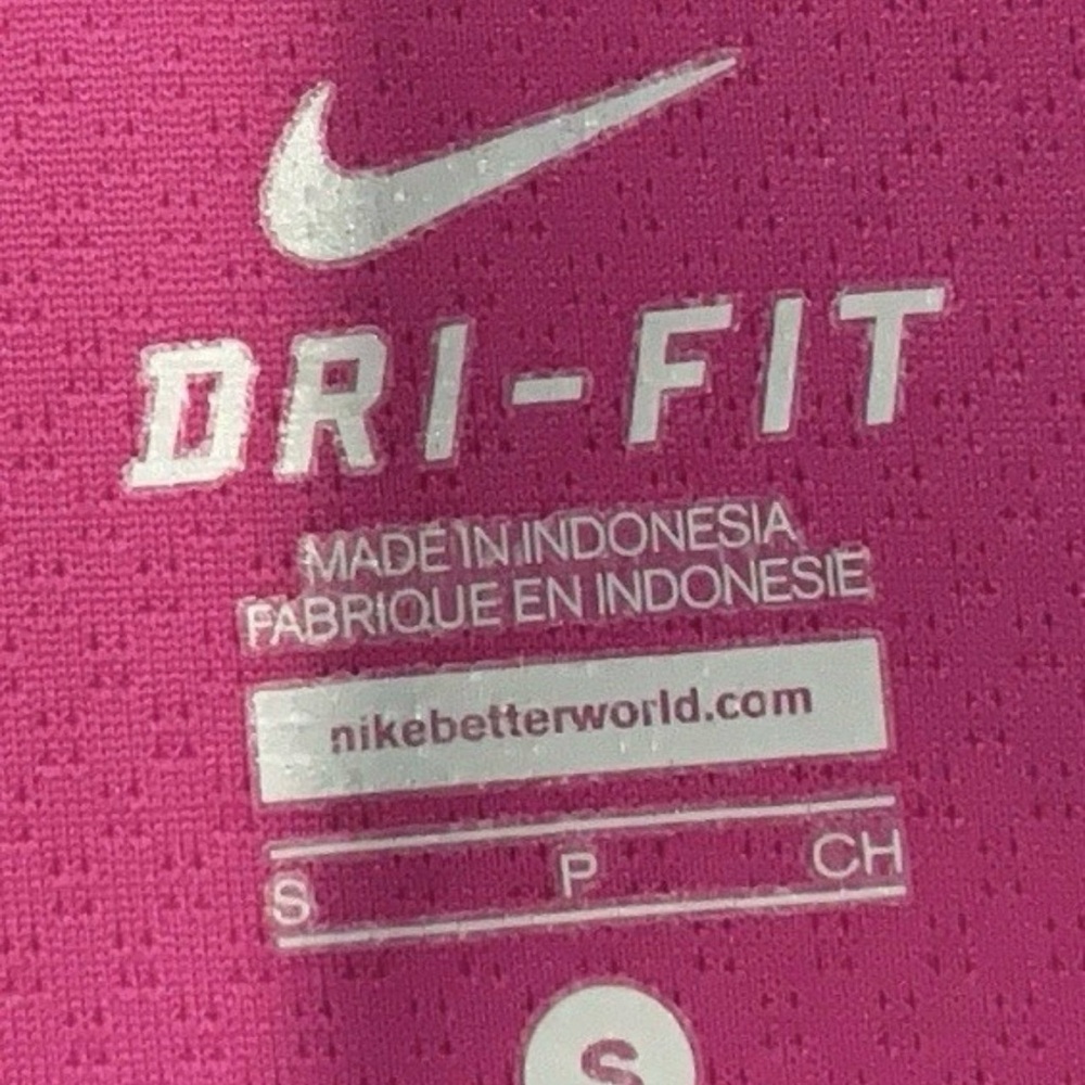 Nike Women's Size Small Dri-Fit Pink Full Zip Long-Sleeve Running Jacket - Picture 5 of 5
